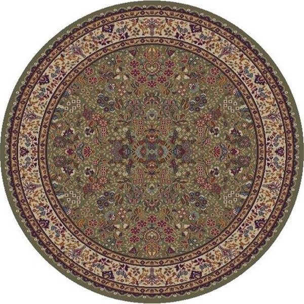 Concord Global Trading Concord Global 41157 7 ft. 10 in. x 9 ft. 10 in. Jewel Sarouk - Green 41157 - main